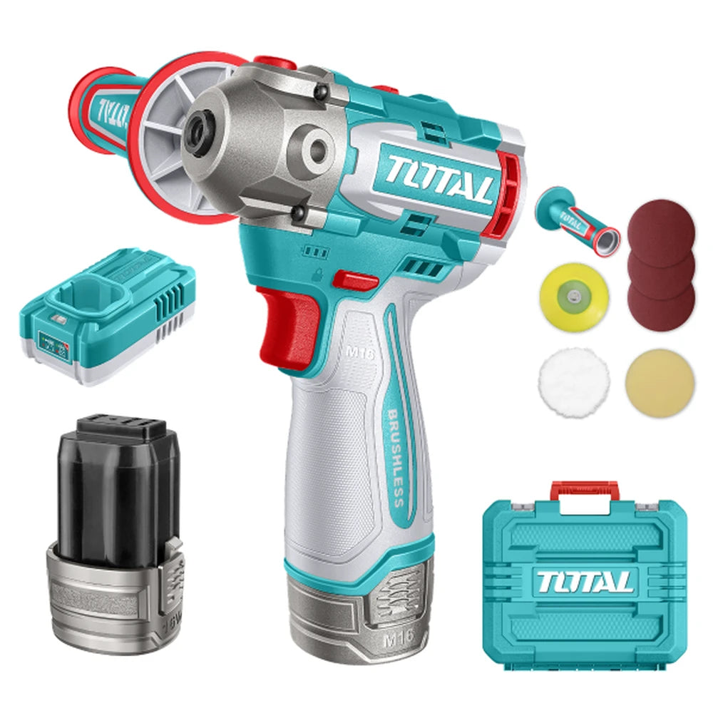 Cordless Polisher 16V 76mm - TOTAL