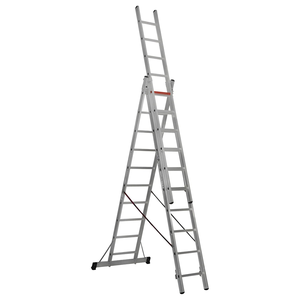 Triple Part Multipurpose Ladder 10 Steps - Cagsan
