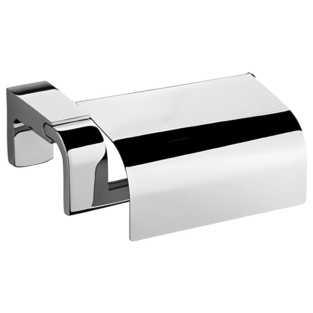 Toilet Roll Holder with Lid - Tema