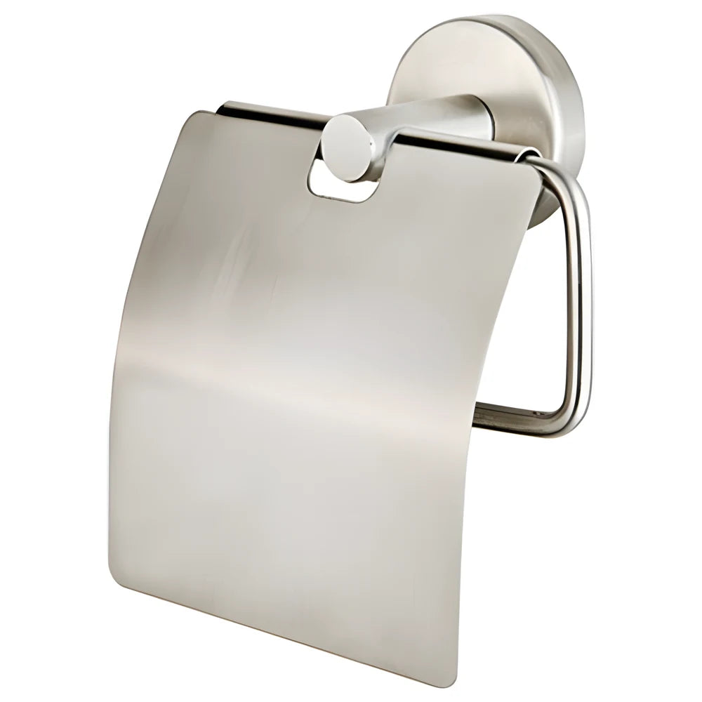 Tenox Toilet Roll Holder with Lid - Tema
