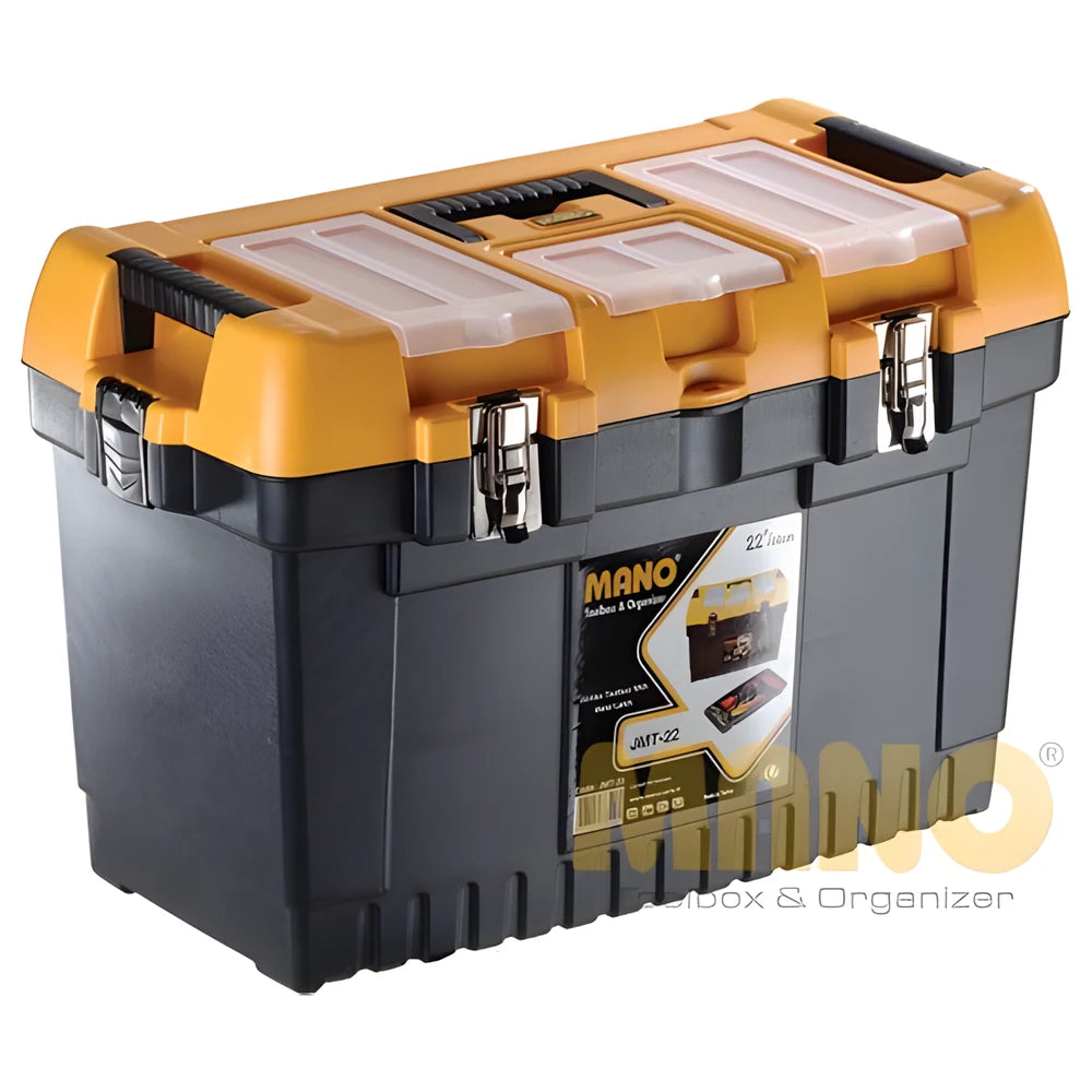 Toolbox with Metal Latch 26" - MANO