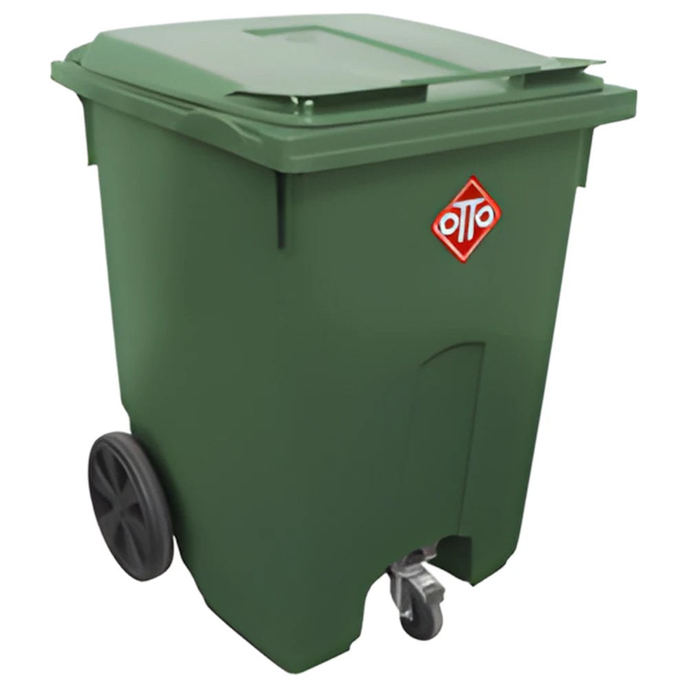 3-Wheel Waste Container 370L