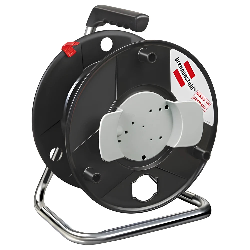 Empty Cable & Hose Reel Black - Brennenstuhl
