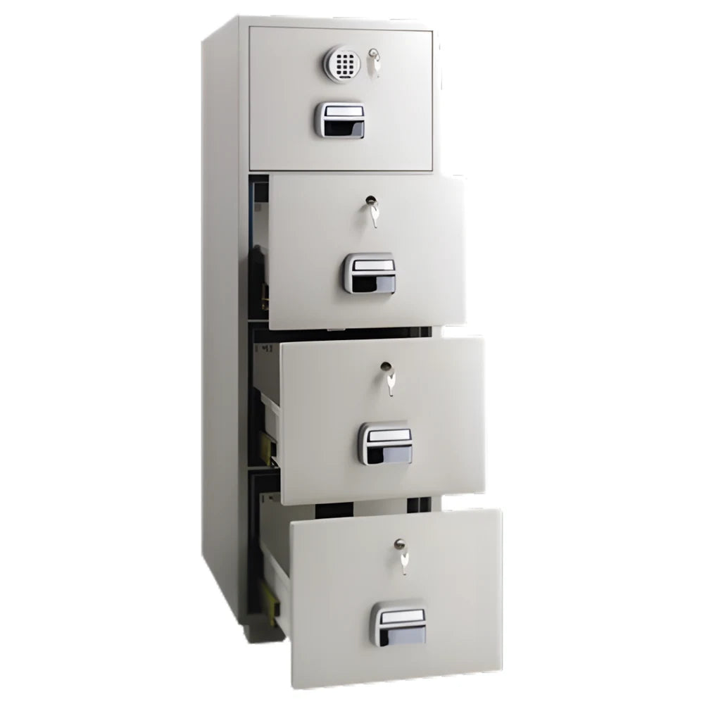 Fire-Resistant Filing Cabinet 4 Drawers - Eagle Safes
