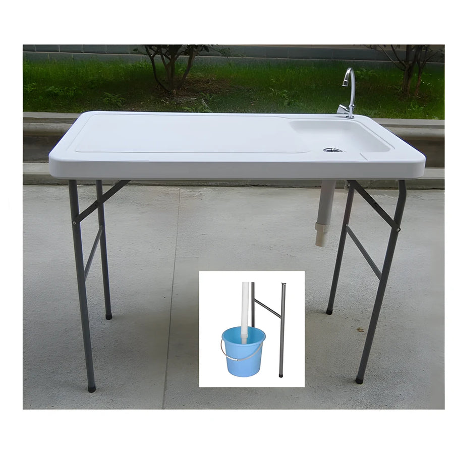 Folding Table with Sink 1.15m