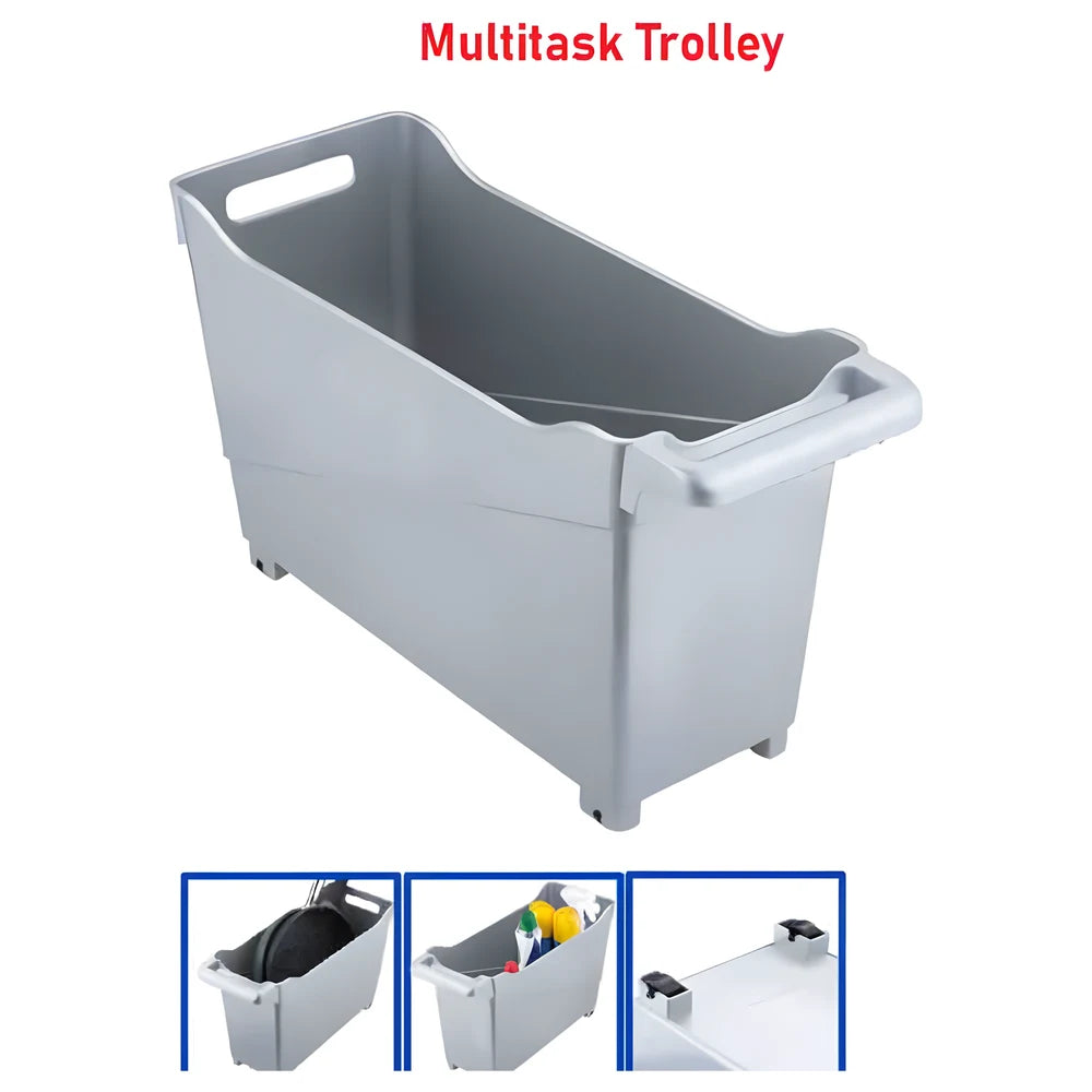 Multitask Trolley 17x45x29cm - Plastic Forte