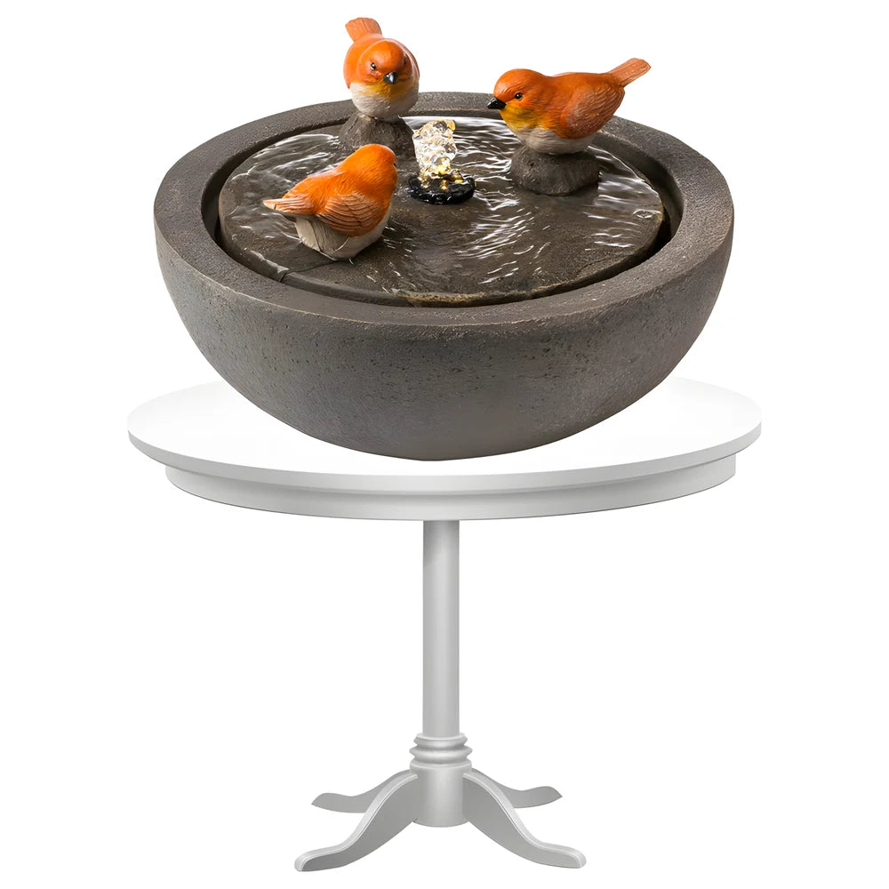Indoor Three Birds LED Fountain