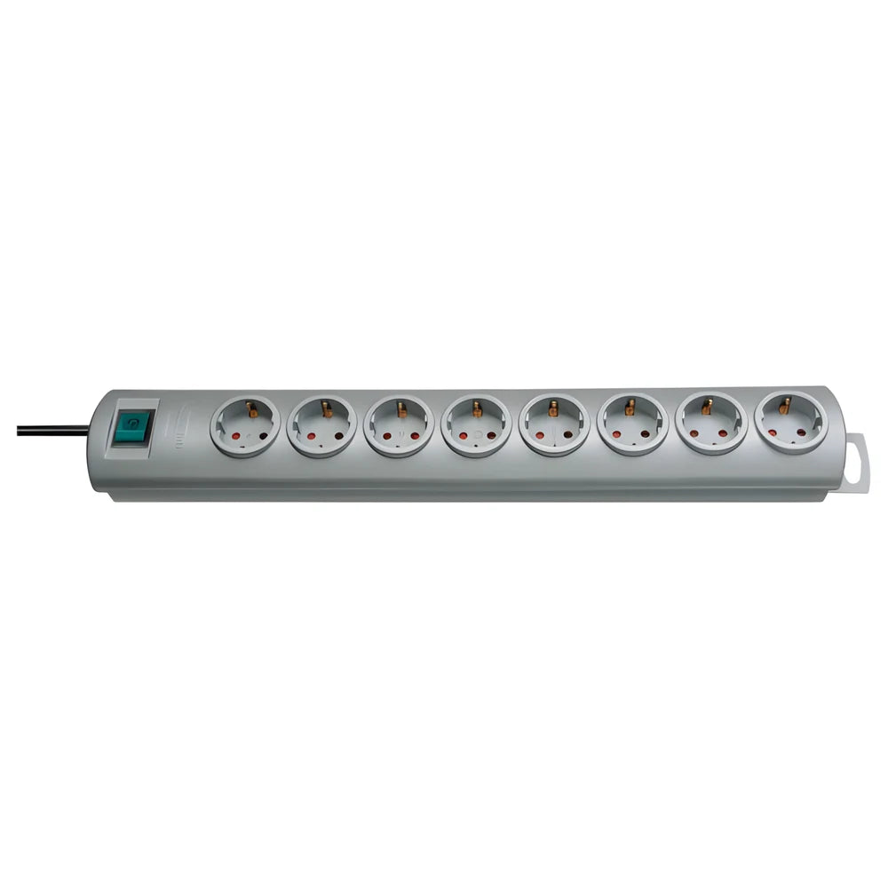8-Way Extension Lead with Switch 2m - Brennenstuhl