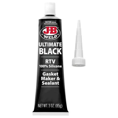Black Silicone Gasket Maker & Sealant 85g - J-B Weld