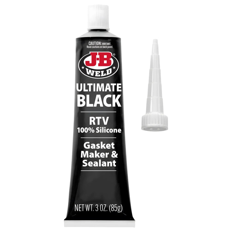 Black Silicone Gasket Maker & Sealant 85g - J-B Weld