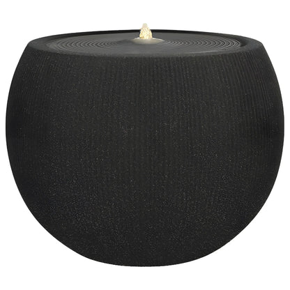 Stone Lite Water Fountain Black