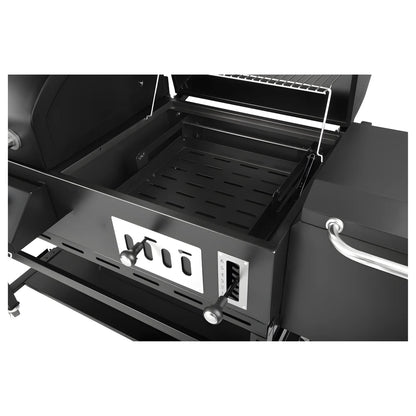 3-Burner Gas & Charcoal Combo Grill
