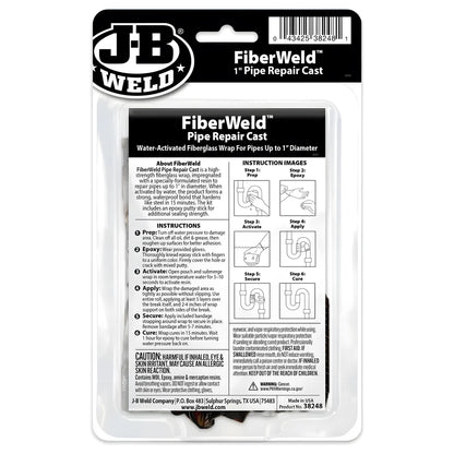 FiberWeld 1" Pipe Repair Cast - J-B Weld