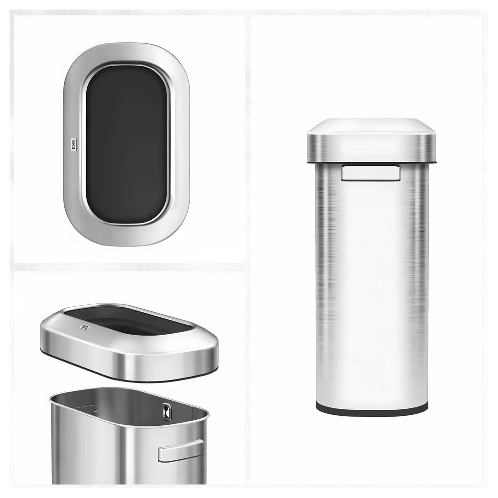 Urban Slim Open Top Trash Bin 60L - EKO