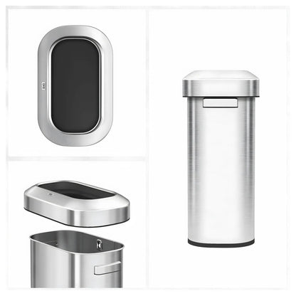 Urban Slim Open Top Trash Bin 60L - EKO