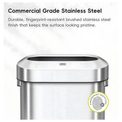 Urban Slim Open Top Trash Bin 60L - EKO
