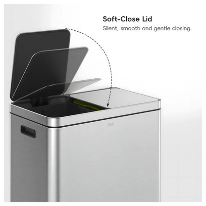 Edison Dual Pedal Bin 30L+30L - EKO