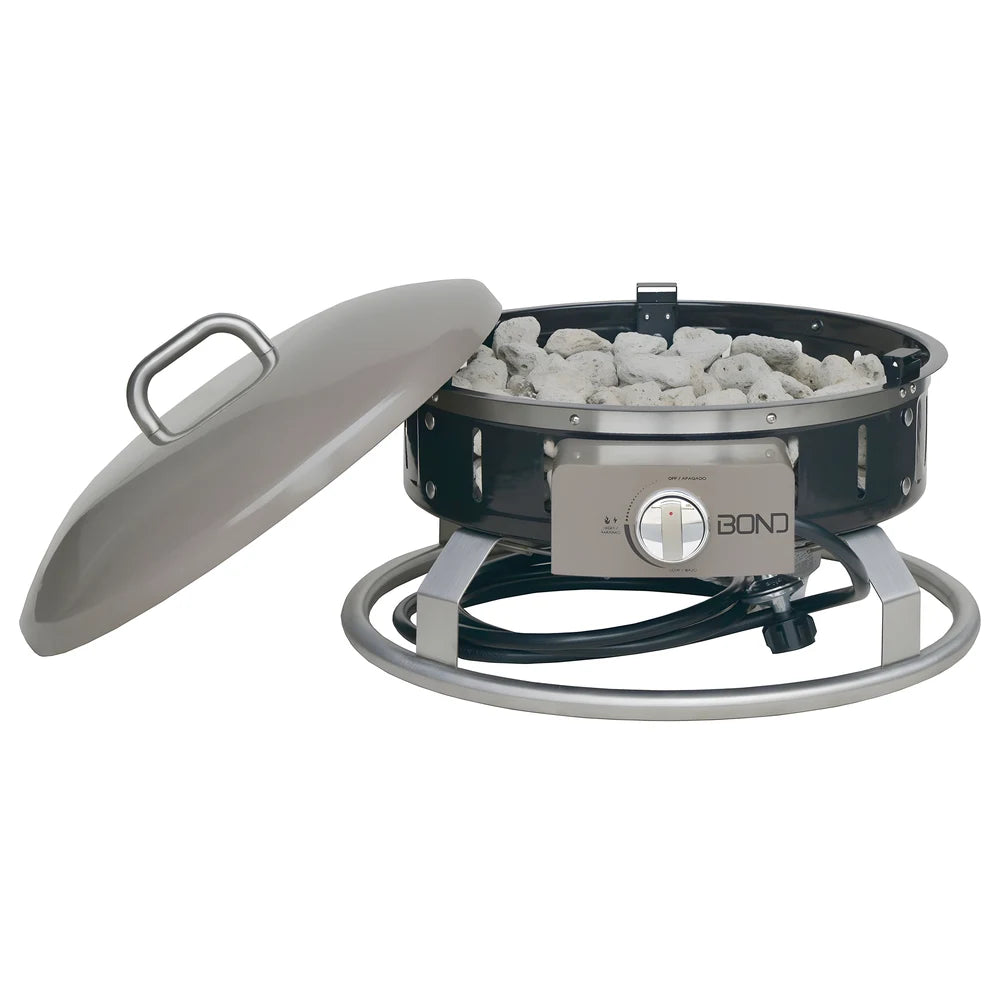 Platinum Portable Gas Fire Pit 65,000 BTU - Bond