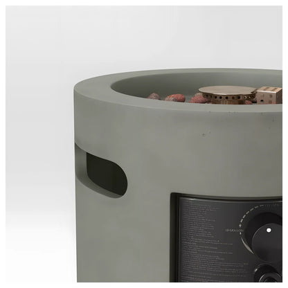 Pipestone Column Fire Pit 25"