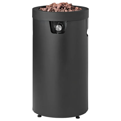 Tall Column Gas Fire Pit 28" - Mainstays