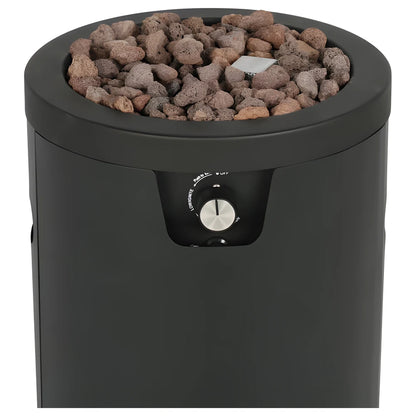Tall Column Gas Fire Pit 28" - Mainstays