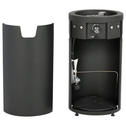 Tall Column Gas Fire Pit 28" - Mainstays