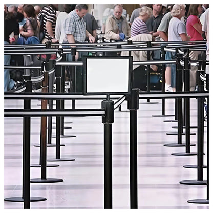 A4 Queue Barrier Sign Holder