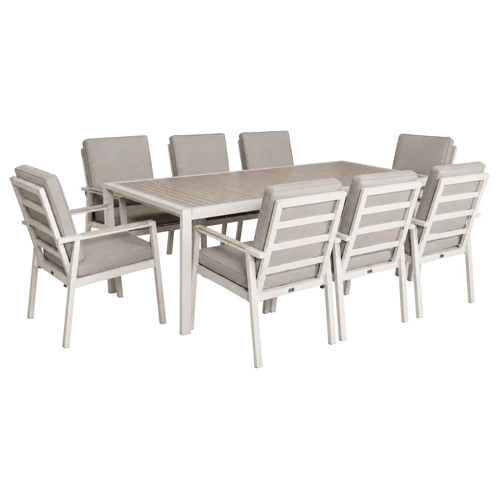 Sicily Outdoor Dining Set 8 Chairs