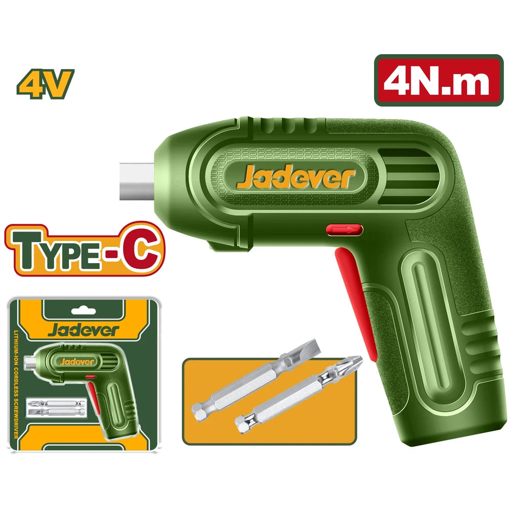 Cordless Screwdriver 4V 4Nm - JADEVER