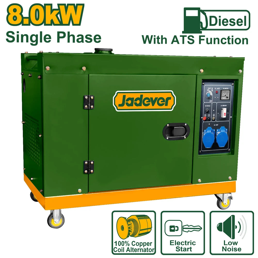 Silent Diesel Generator - JADEVER