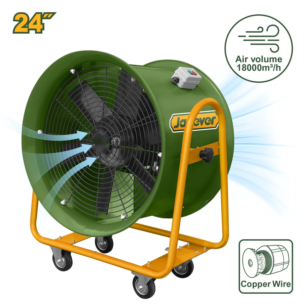 Mobile Axial Flow Fan 2200W - JADEVER