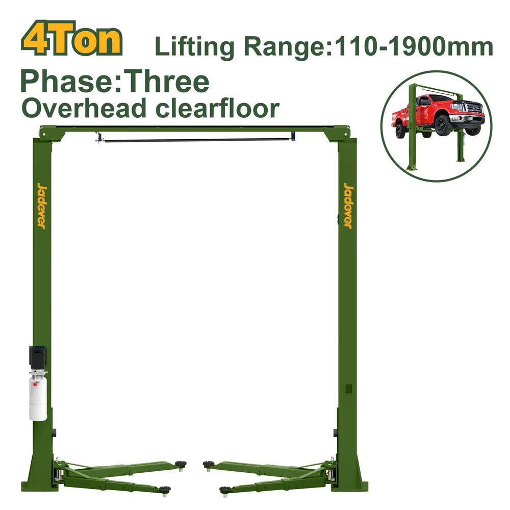 2 Post Overhead Clearfloor 380V - JADEVER