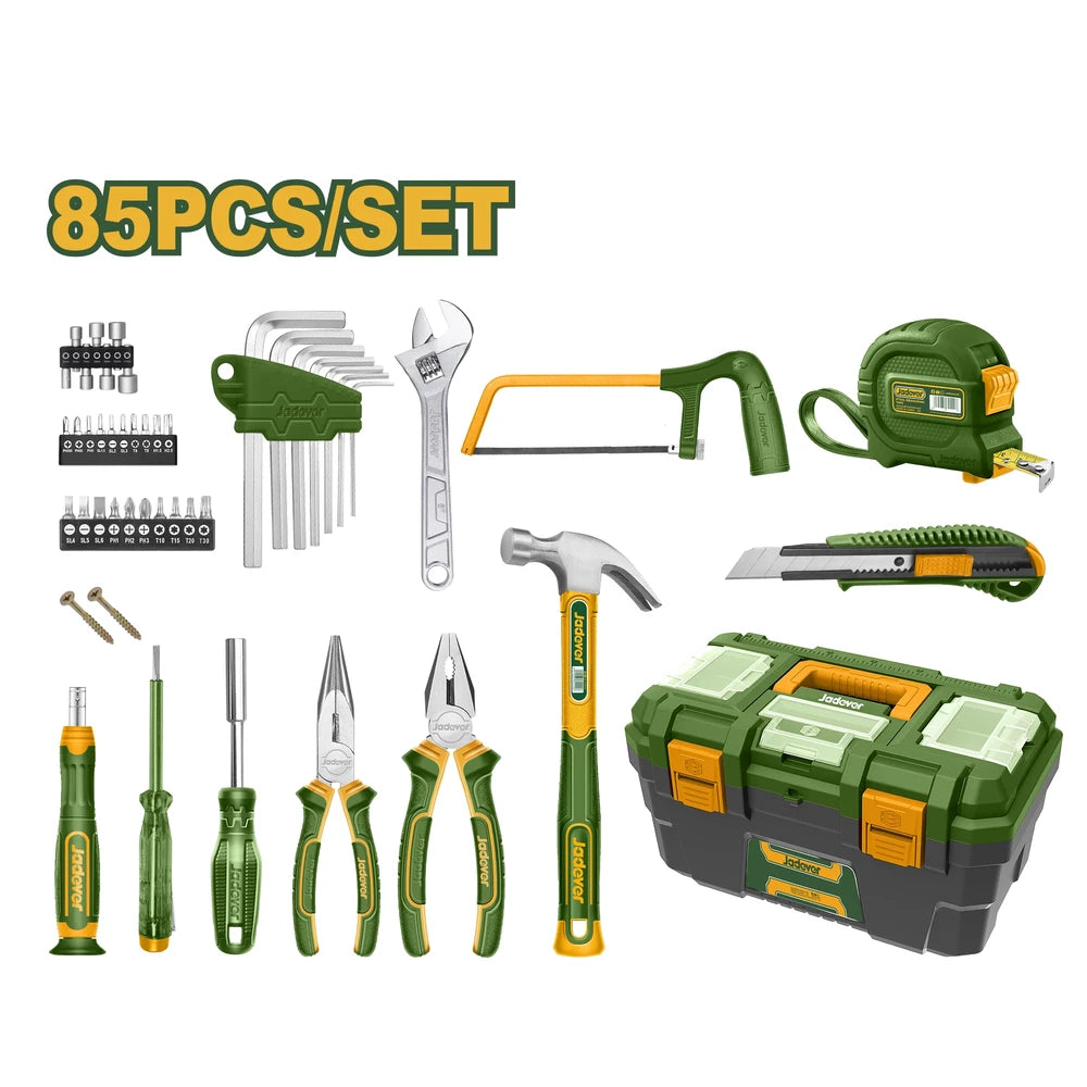 85 Pcs Hand Tools Set - JADEVER