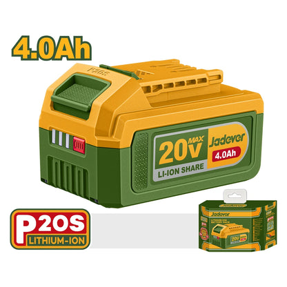 Lithium-Ion Battery Pack 20V 4.0Ah - JADEVER