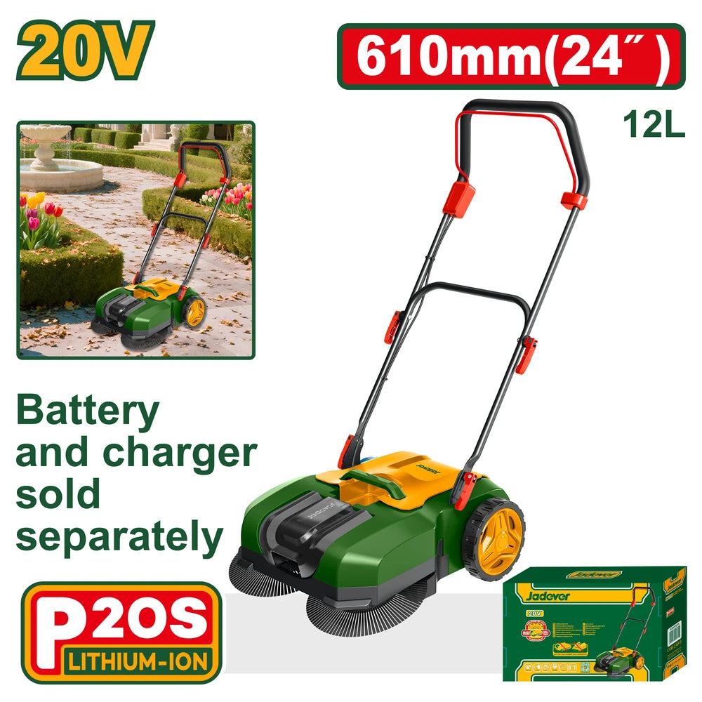 مكنسة شحن 20 فولت (بدون بطارية وشاحن) - جاديفر