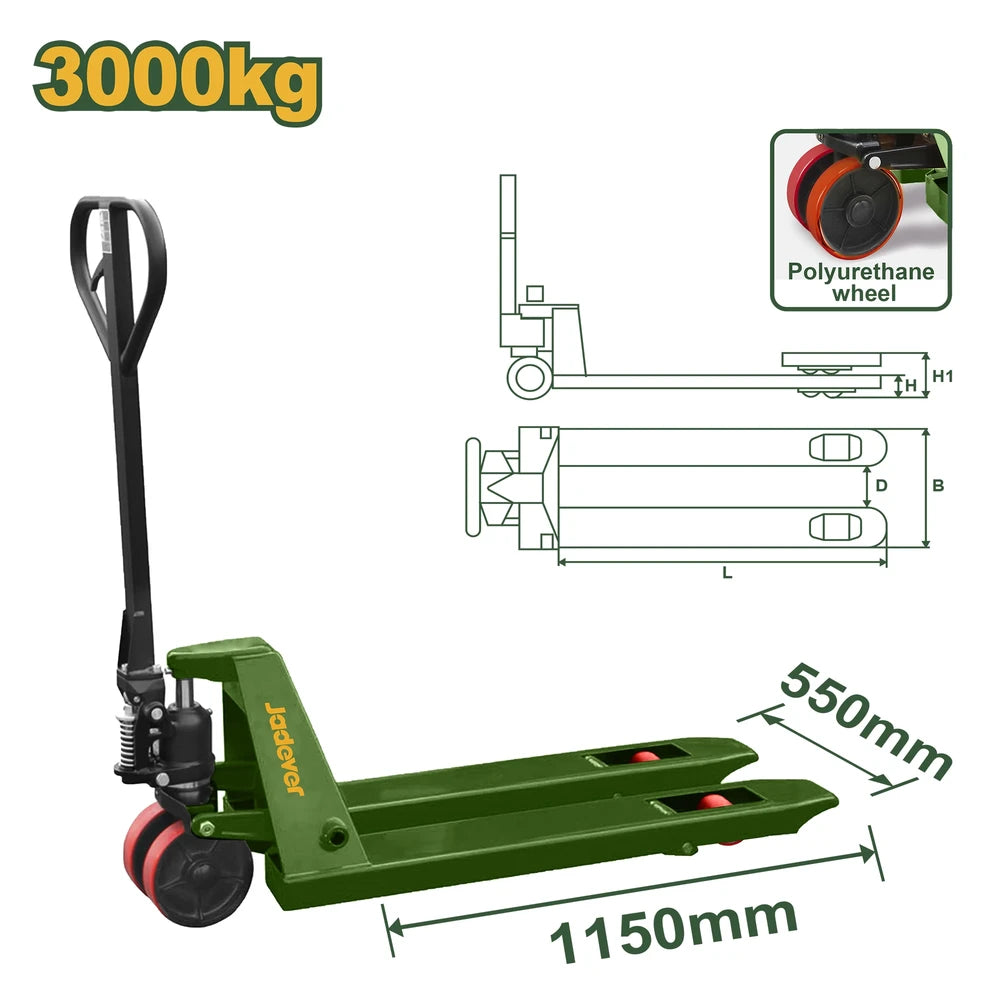 Hand Pallet Truck - JADEVER