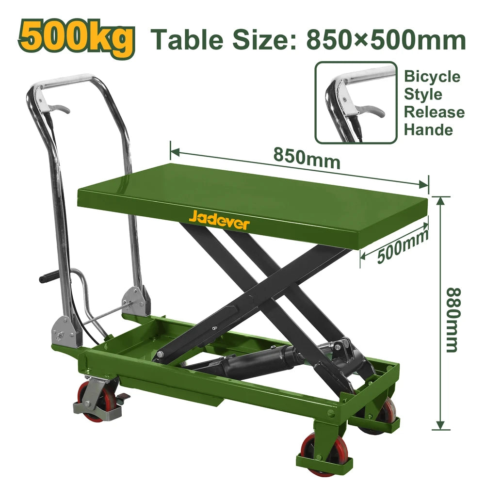 Manual Lift Table - JADEVER