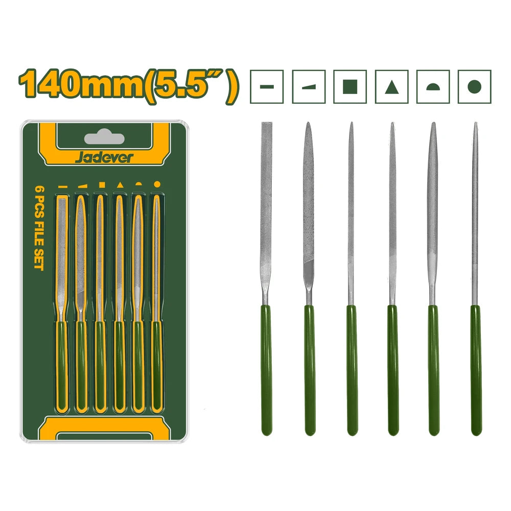 6 Pcs File Set - JADEVER