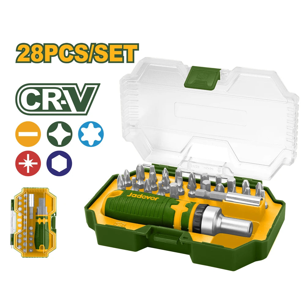 28 Pcs Screwdriver Bits Set - JADEVER