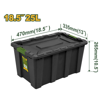 Plastic Storage Container 25L - JADEVER