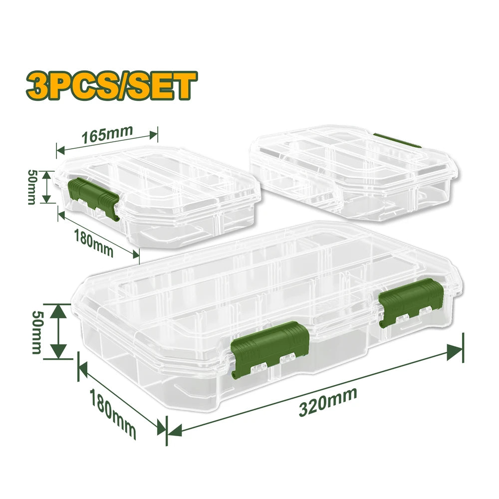 JADEVER 3 Pcs Transparent Organizers Set | Jordan – Bashiti Hardware ...