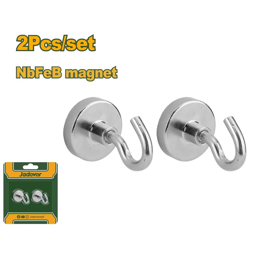 2 Pcs Magnetic Hook Set - JADEVER