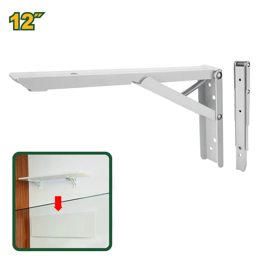 Folding Bracket 12 Inch - JADEVER