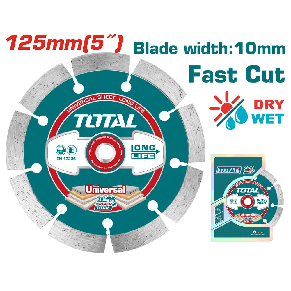 Dry Diamond Disc 10mm 22.2mm - TOTAL