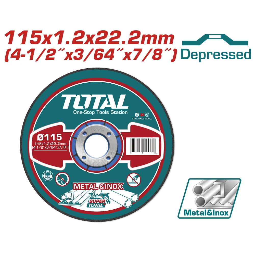 Abrasive Metal Cutting Disc 13300r/min - TOTAL