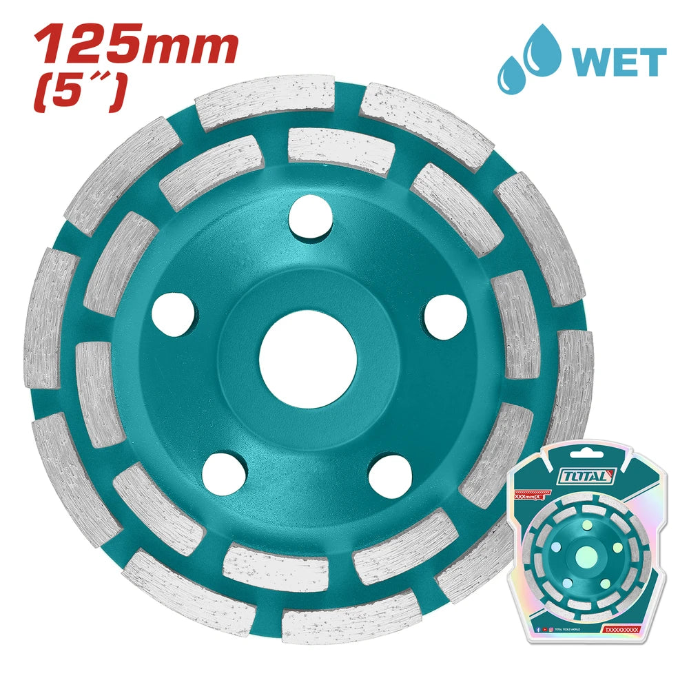 Diamond Cup Wheels 125mm - TOTAL
