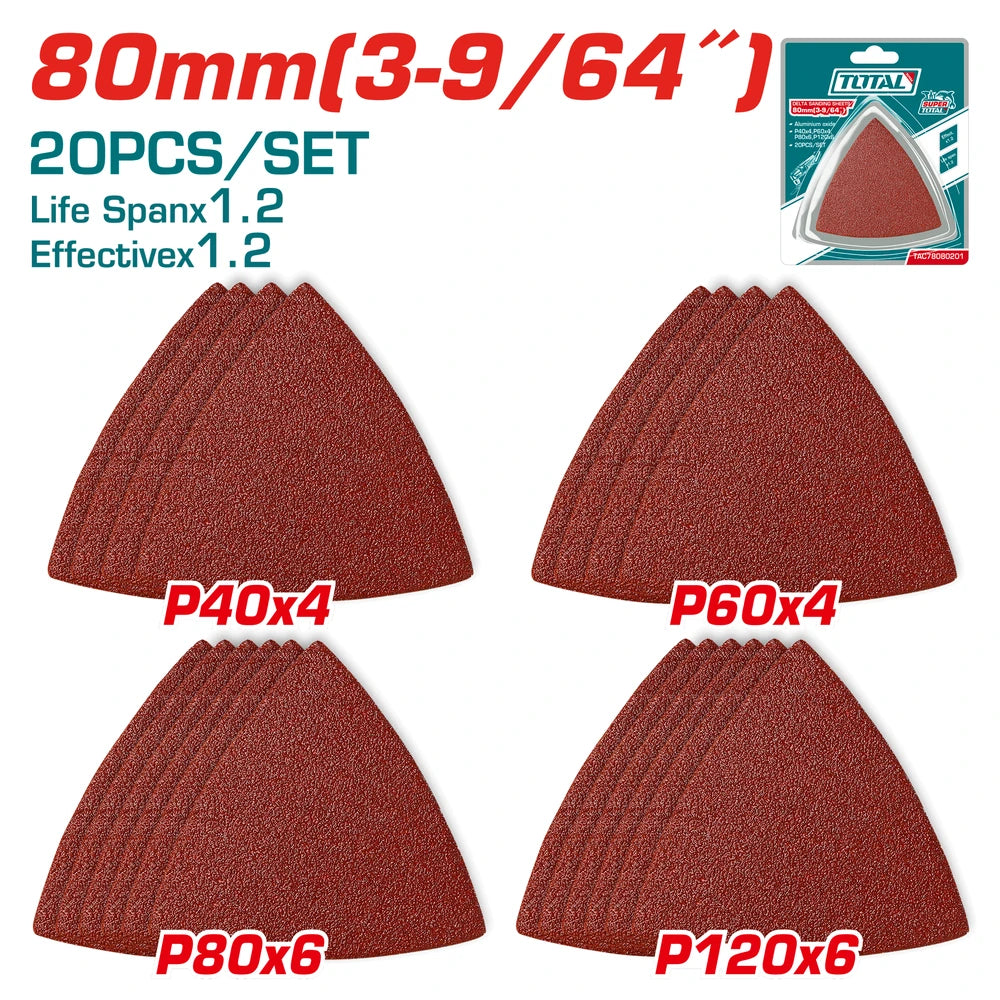 Delta Sanding Sheets - TOTAL