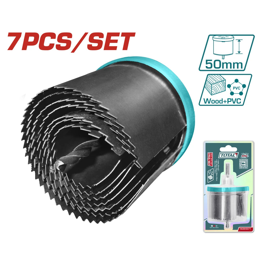 Hole Saw Set - TOTAL