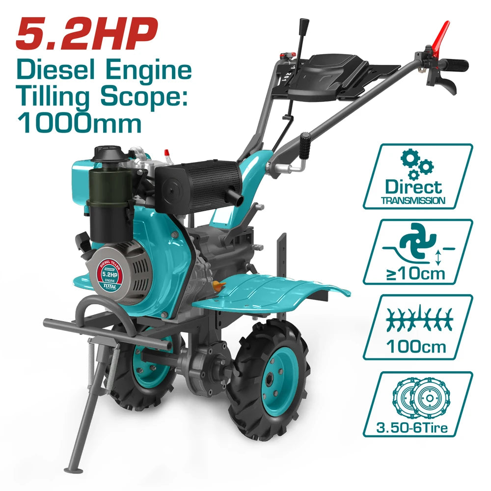 Diesel Tiller recoil - TOTAL