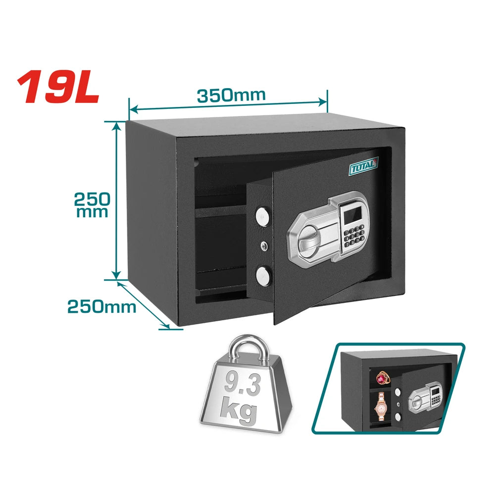 Electronic Safe 19L - TOTAL